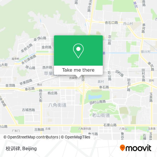 校训碑 map