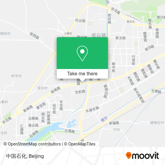 中国石化 map