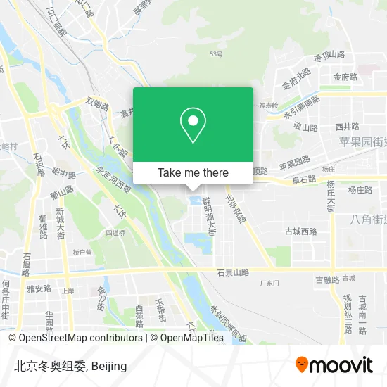 北京冬奥组委 map