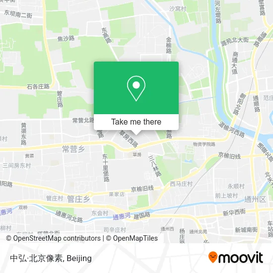 中弘·北京像素 map