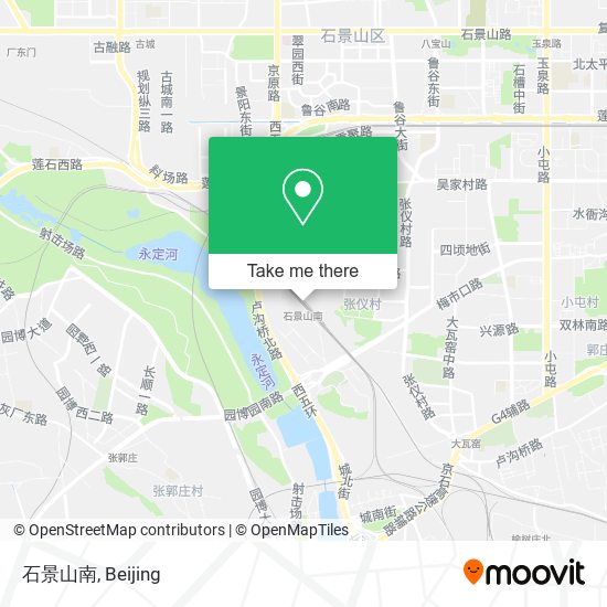 石景山南 map