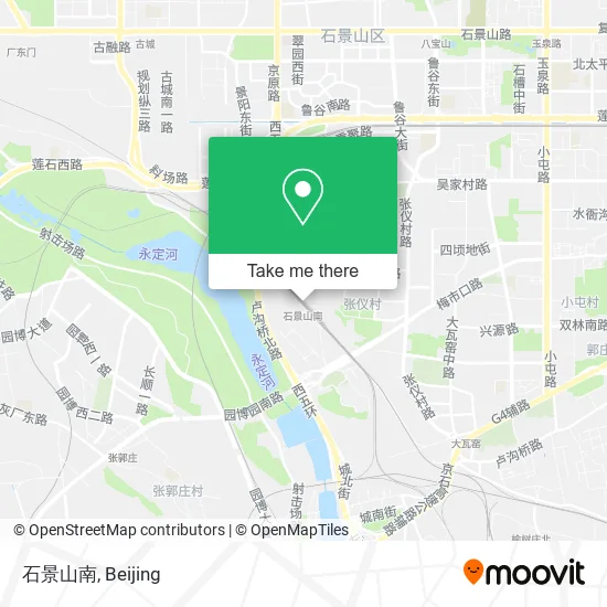 石景山南 map
