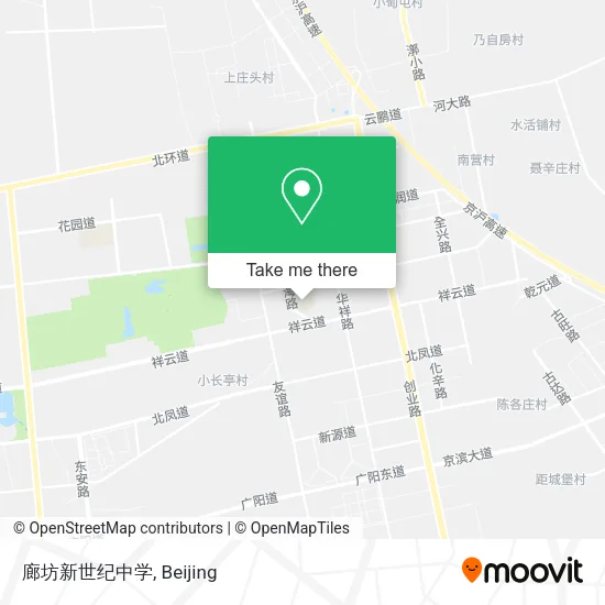廊坊新世纪中学 map