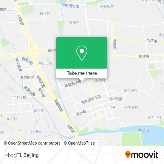 小北门 map