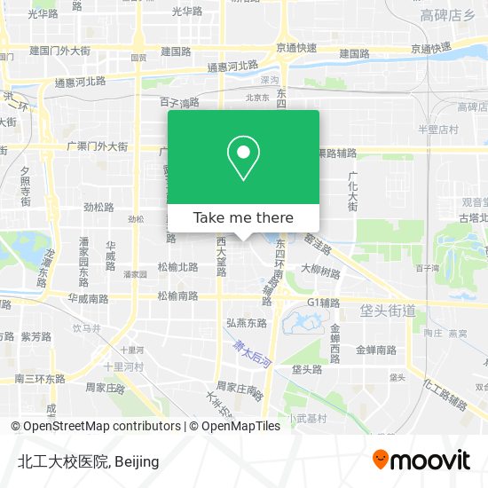 北工大校医院 map