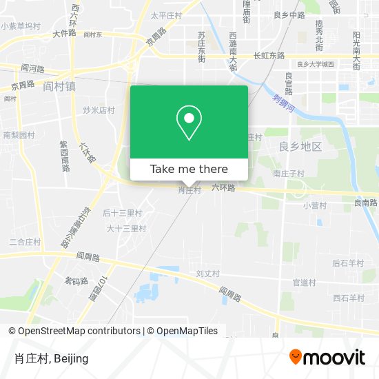 肖庄村 map