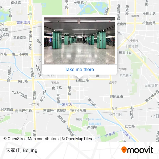 宋家庄 map