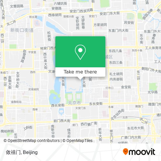敛禧门 map