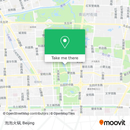 泡泡火锅 map