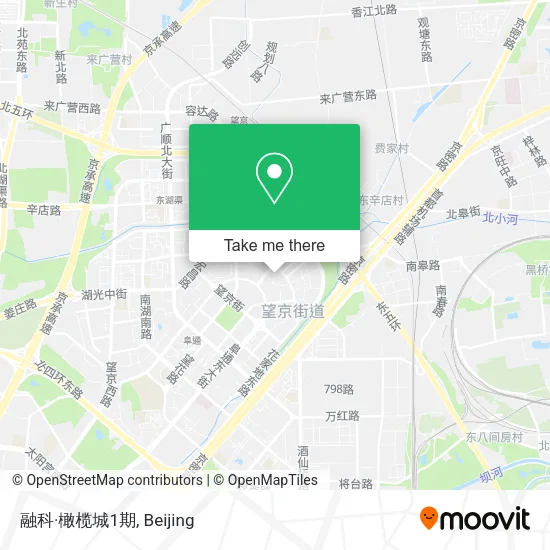 融科·橄榄城1期 map