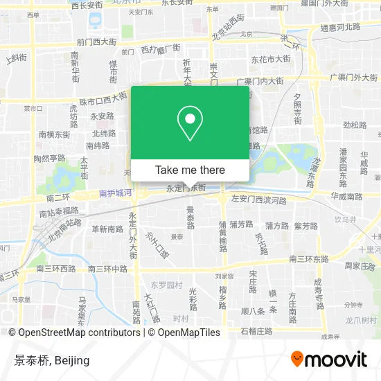 景泰桥 map