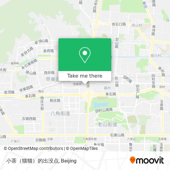 小茶（猫猫）的出没点 map