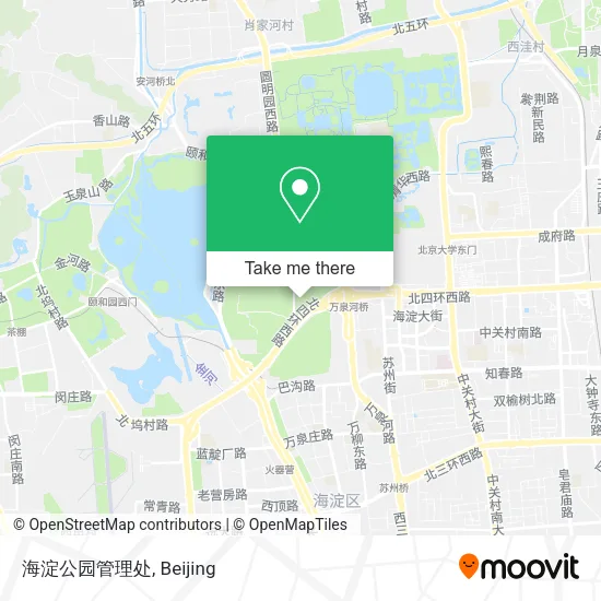 海淀公园管理处 map