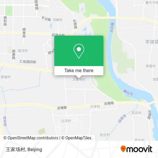 王家场村 map