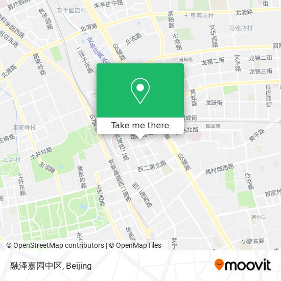 融泽嘉园中区 map