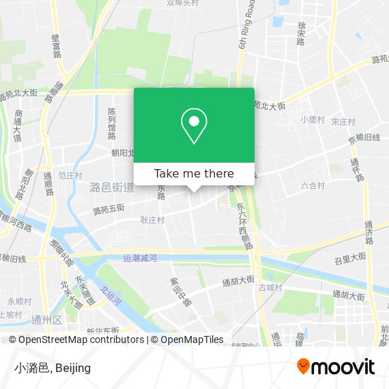 小潞邑 map