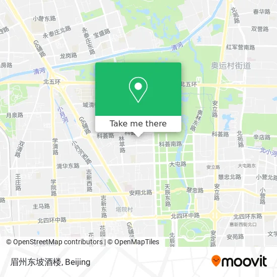 眉州东坡酒楼 map