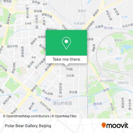 Polar Bear Gallery map