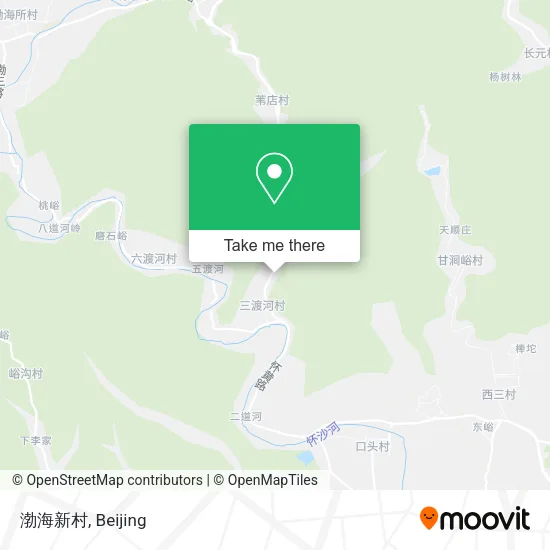 渤海新村 map