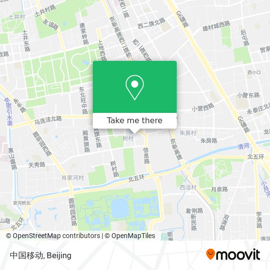 中国移动 map