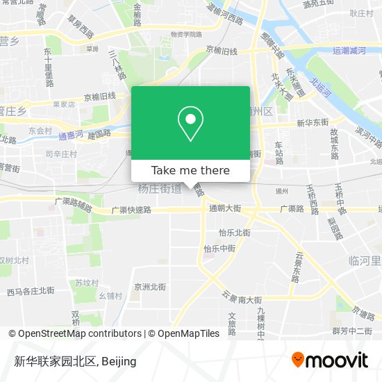新华联家园北区 map