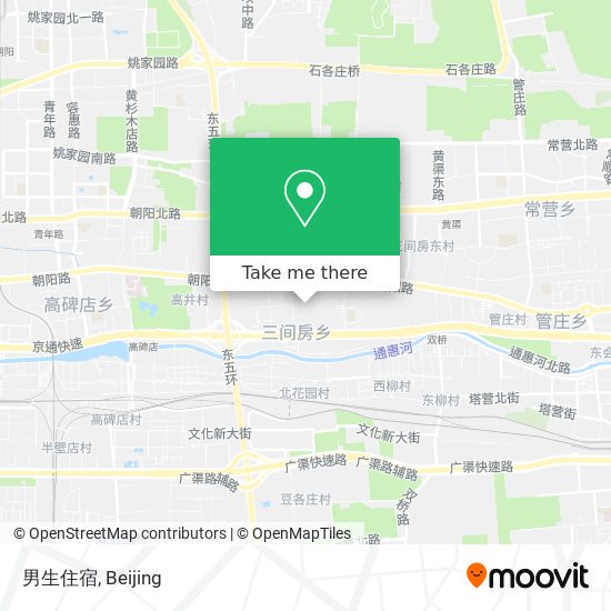 男生住宿 map