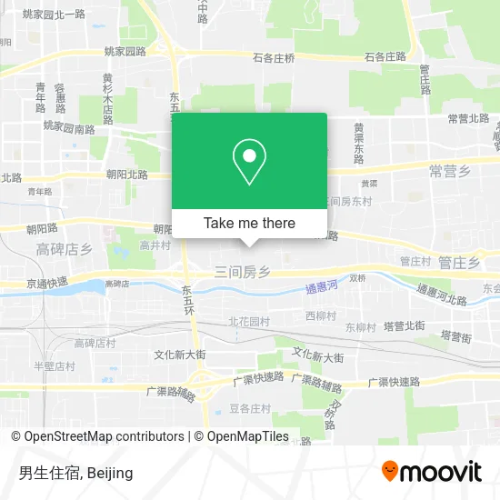 男生住宿 map