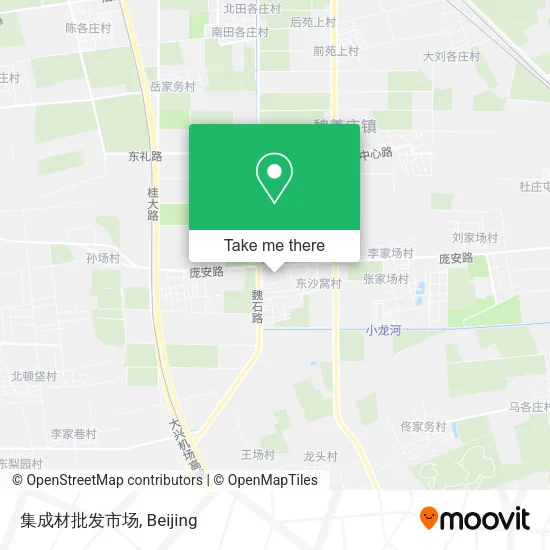 集成材批发市场 map