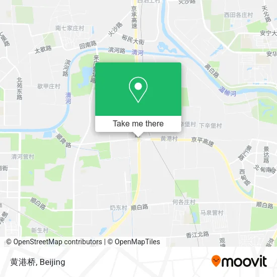 黄港桥 map