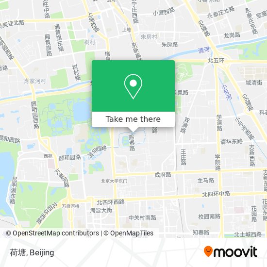荷塘 map