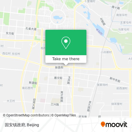 固安镇政府 map