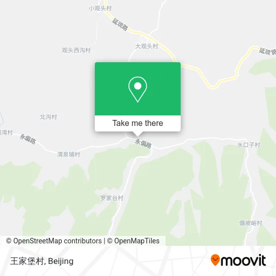 王家堡村 map