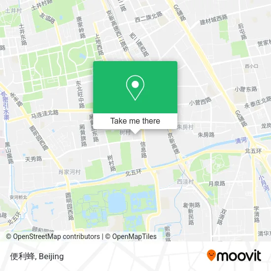 便利蜂 map
