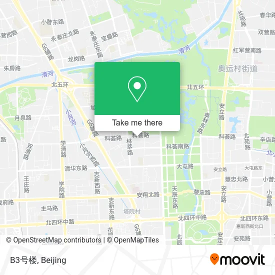 B3号楼 map