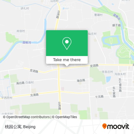桃园公寓 map