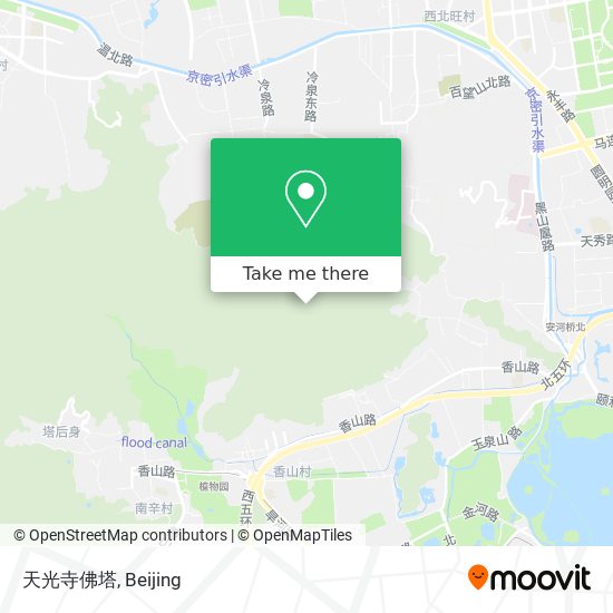 天光寺佛塔 map