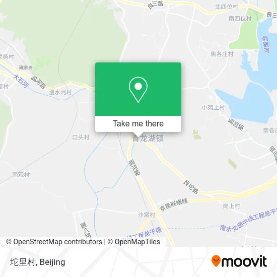 坨里村 map