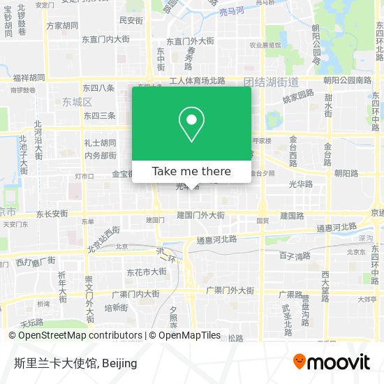 斯里兰卡大使馆 map