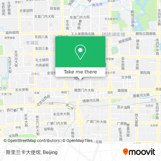 斯里兰卡大使馆 map