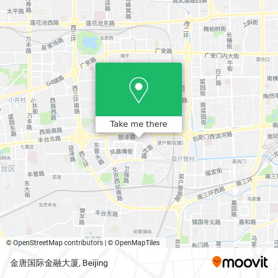 金唐国际金融大厦 map