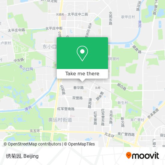 绣菊园 map