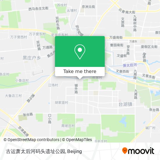 古运萧太后河码头遗址公园 map