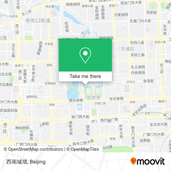 西南城墙 map