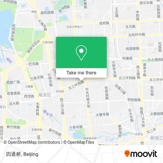 四通桥 map