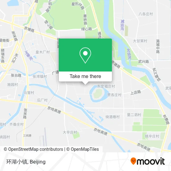 环湖小镇 map