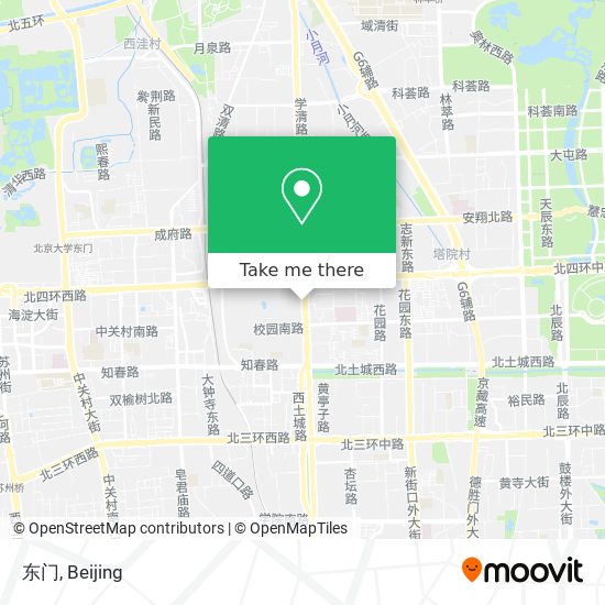 东门 map