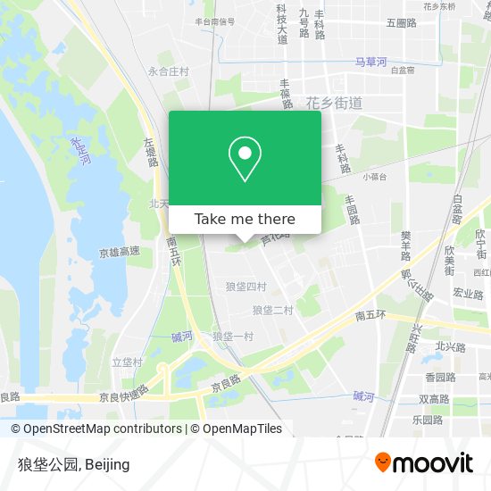 狼垡公园 map