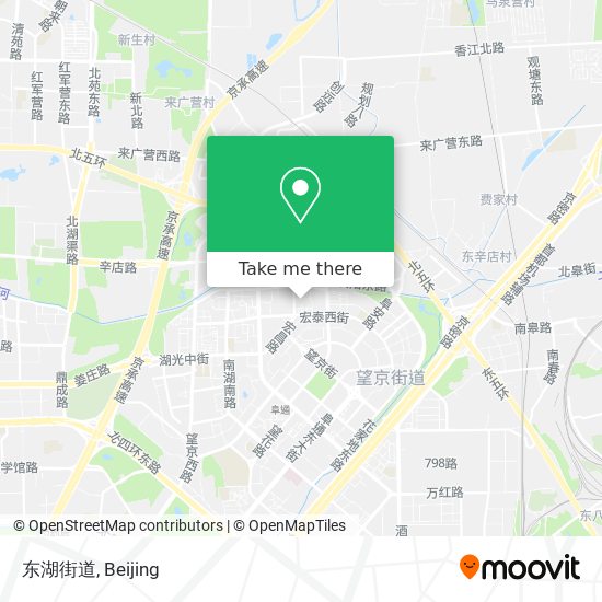 东湖街道 map