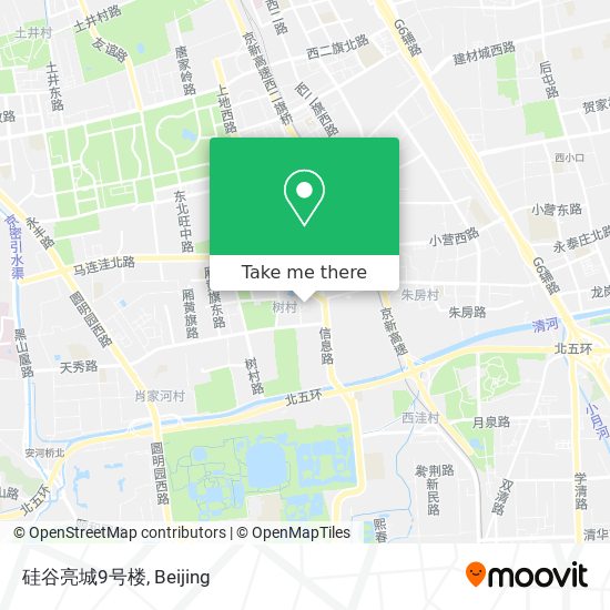 硅谷亮城9号楼 map