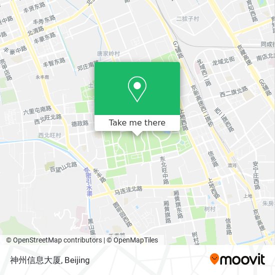 神州信息大厦 map